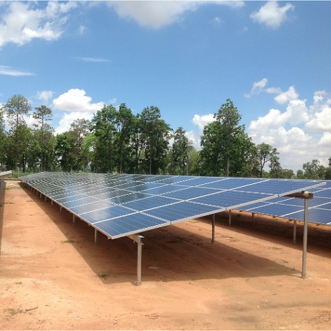 4.3MW Solar Power Station Project in Thailand 2017