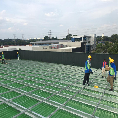 Green Metal Roof Project