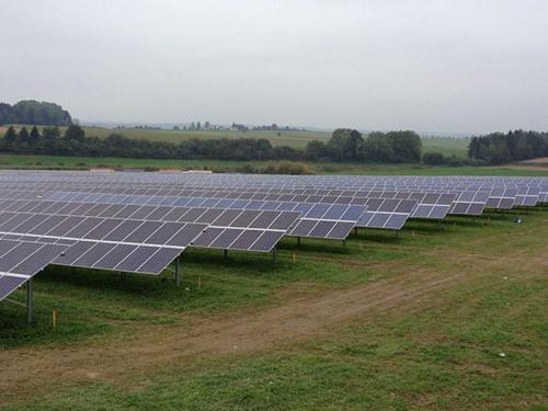 ground solar project