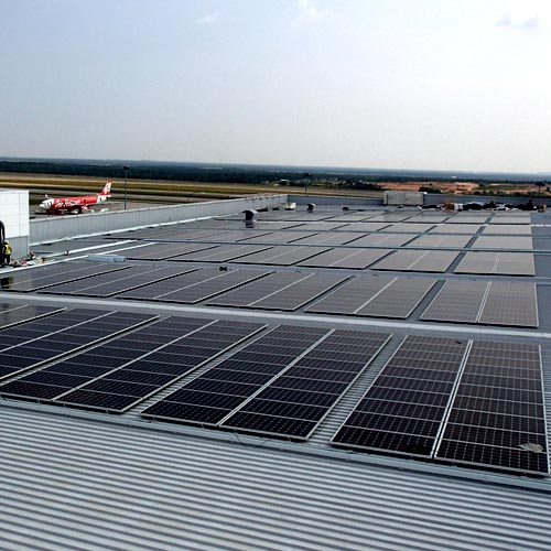 5.8MW Solar Tin Roof Project in Malaysia 2016